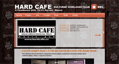 Desktop Screenshot of hardcafe.cz